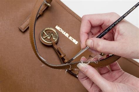 michael kors bag broken handle|michael kors purse straps fraying.